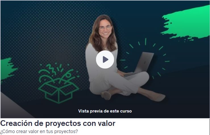 Creación de proyectos con valor
