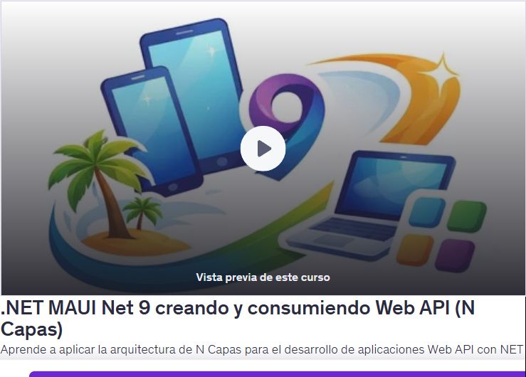 Creando y consumiendo Web API (N Capas)