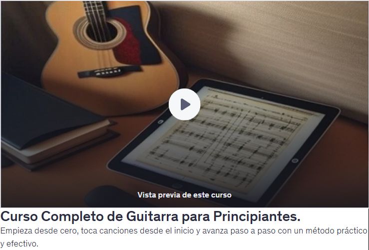 Curso Completo de Guitarra para Principiantes