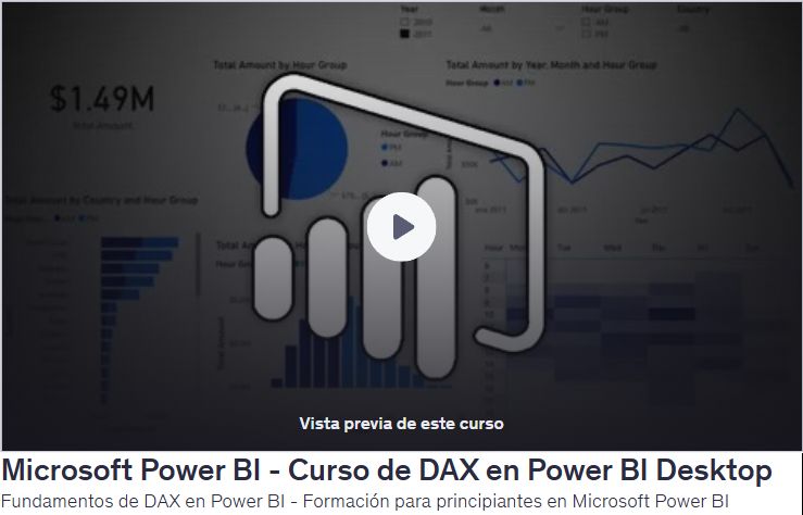 Curso de DAX en Power BI Desktop
