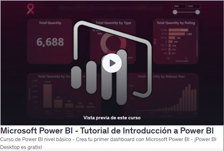 Curso de Power BI nivel básico