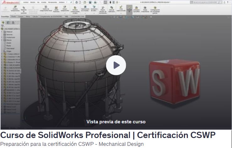 Curso de SolidWorks Profesional | Certificación CSWP