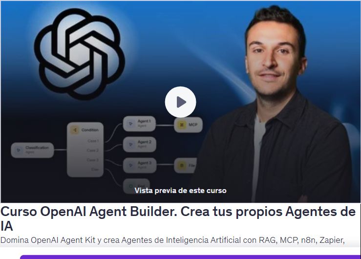 Curso OpenAI Agent Builder