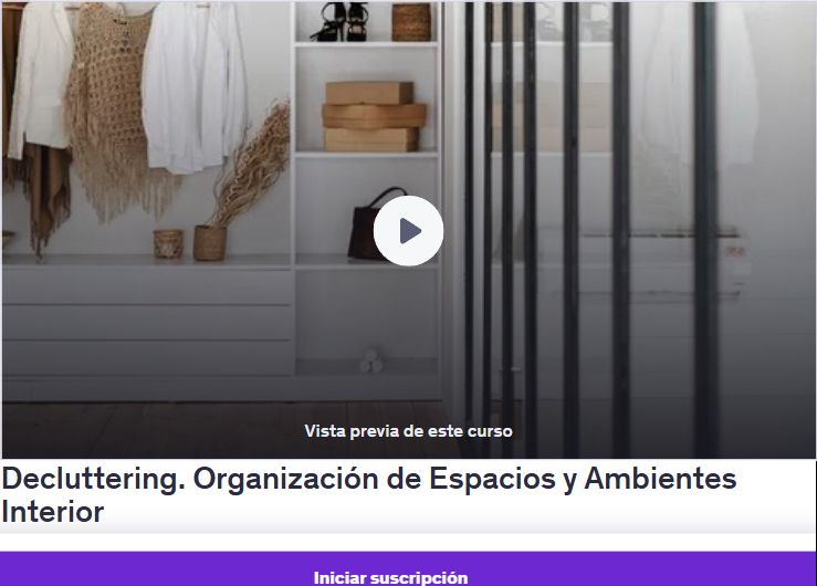 Decluttering. Organización de Espacios y Ambientes Interior