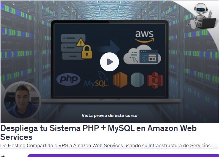 Despliega tu Sistema PHP + MySQL en Amazon Web Services