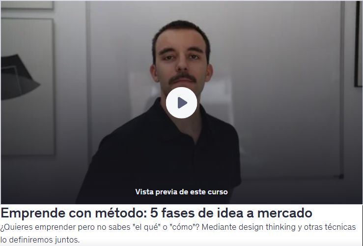 Emprende con método: 5 fases de idea a mercado