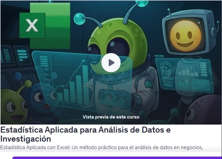 Estadística Aplicada con Excel