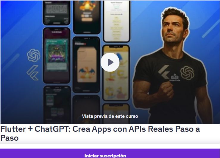 Flutter + ChatGPT: Crea Apps con APIs Reales Paso a Paso
