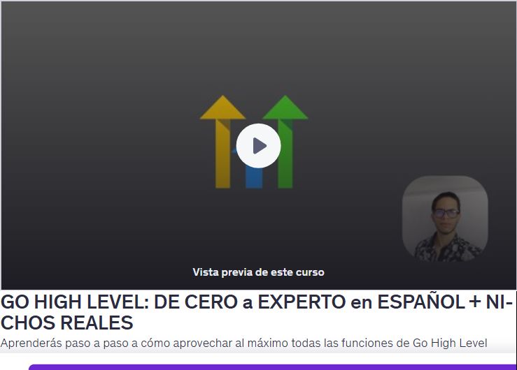 GO HIGH LEVEL: DE CERO a EXPERTO en ESPAÑOL + NICHOS REALES