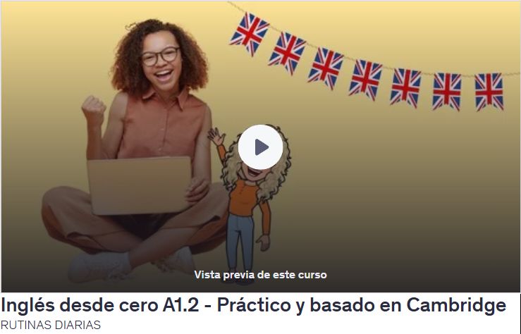 Inglés desde cero A1.2 - Práctico y basado en Cambridge