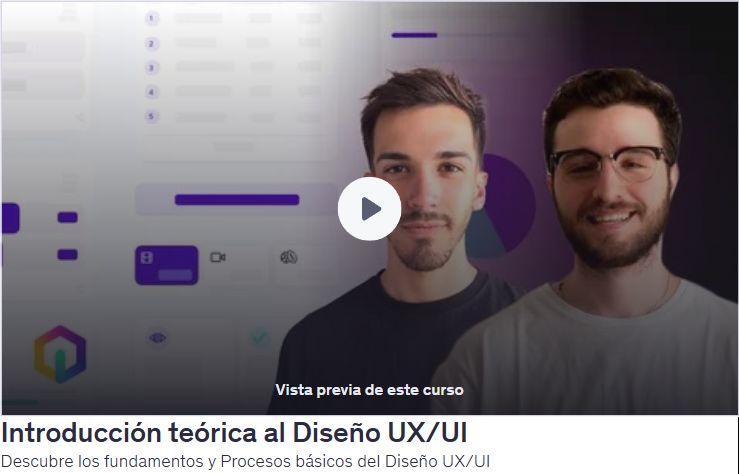 Introducción teórica al Diseño UX/UI