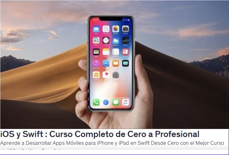 iOS y Swift : Curso Completo de Cero a Profesional