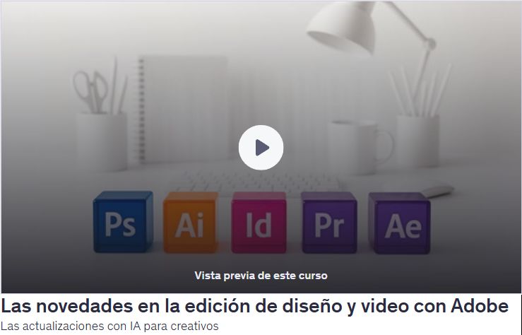 Las novedades en la edición de diseño y video con Adobe