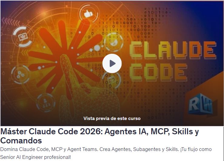 Máster Claude Code 2026