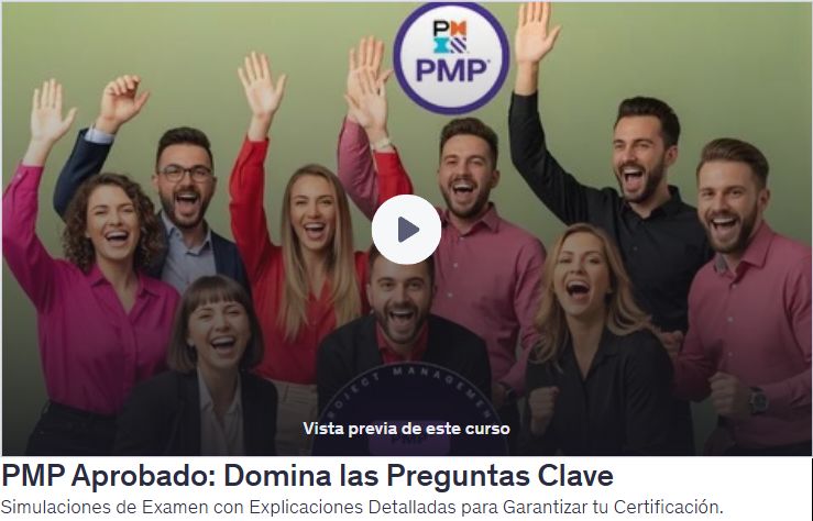 PMP Aprobado: Domina las Preguntas Clave
