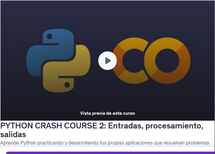 PYTHON CRASH COURSE 2