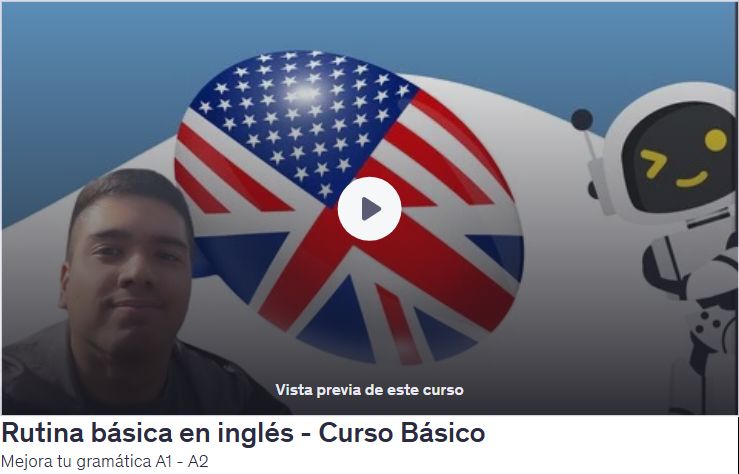 Rutina básica en inglés
