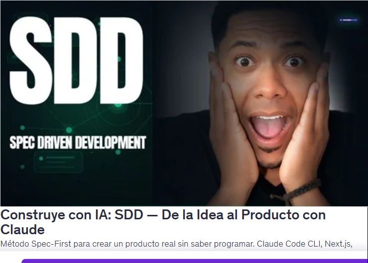 SDD — De la Idea al Producto