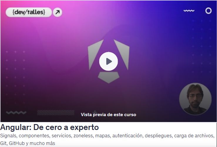 Angular: De cero a experto