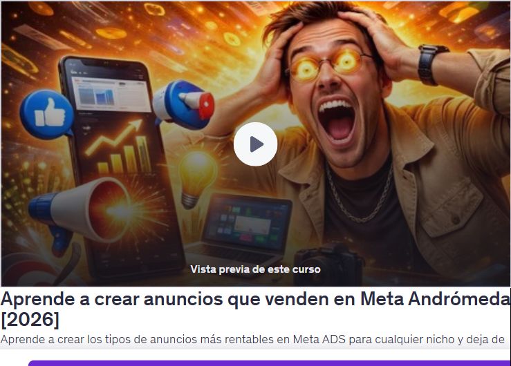 Aprende a crear anuncios que venden en Meta Andrómeda