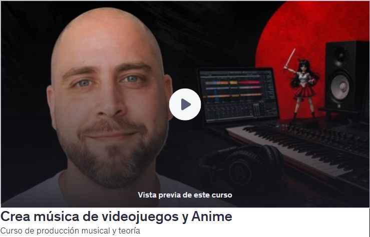Crea música de videojuegos y Anime