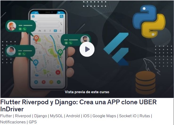 Crea una APP clone UBER