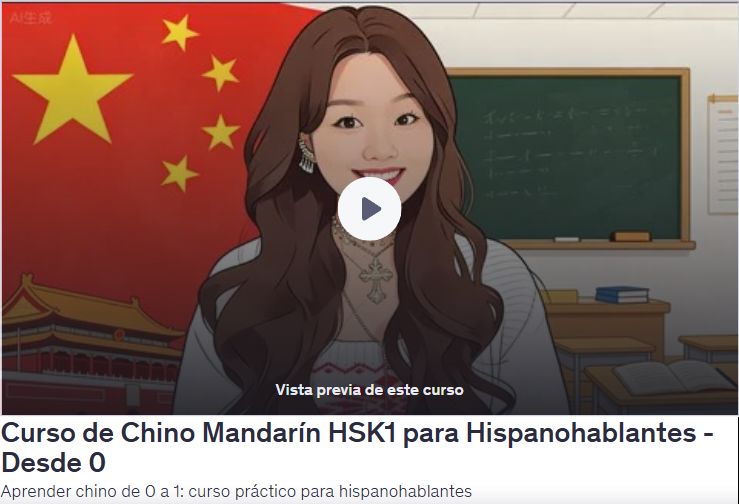 Curso de Chino Mandarín HSK1 para Hispanohablantes - Desde 0