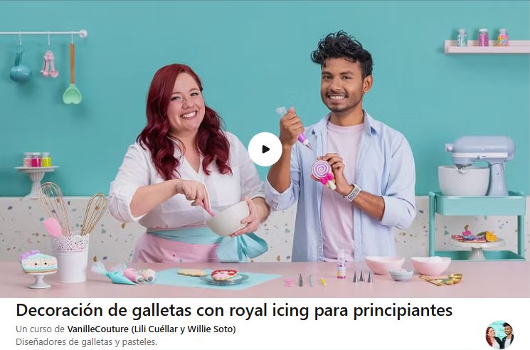 Decoración de galletas con royal icing para principiantes