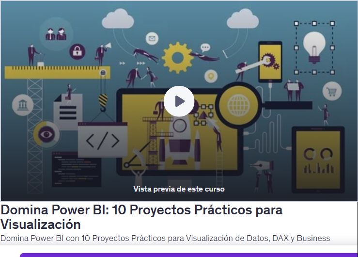 Domina Power BI: 10 Proyectos Prácticos para Visualización
