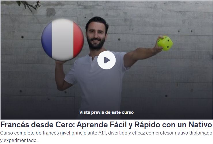 Francés desde Cero: Aprende Fácil y Rápido con un Nativo