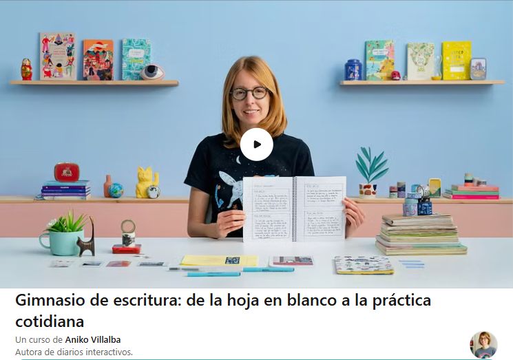 Gimnasio de escritura: de la hoja en blanco a la práctica cotidiana
