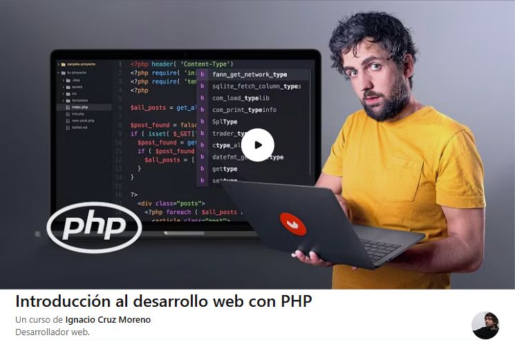 Introducción al desarrollo web con PHP
