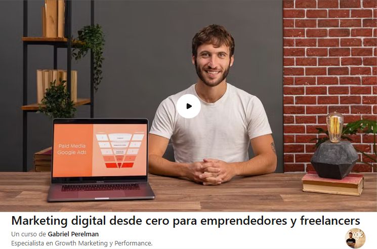 Marketing digital desde cero para emprendedores y freelancers