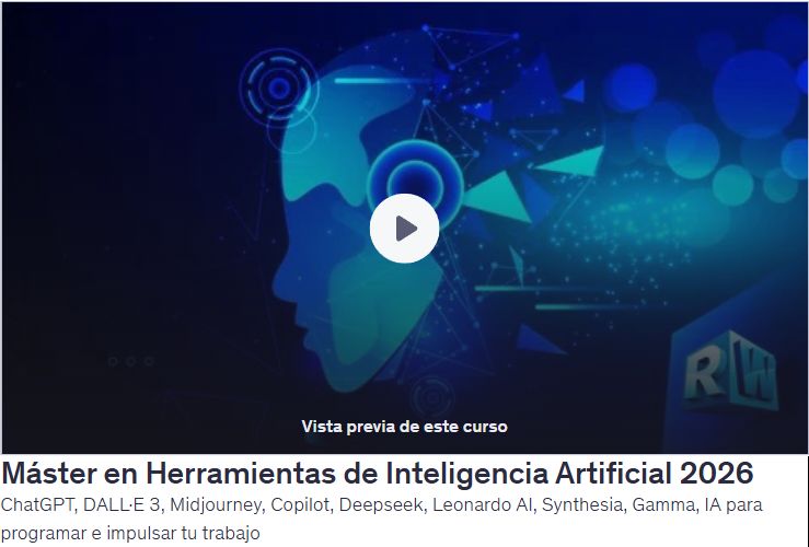 Máster en Herramientas de Inteligencia Artificial