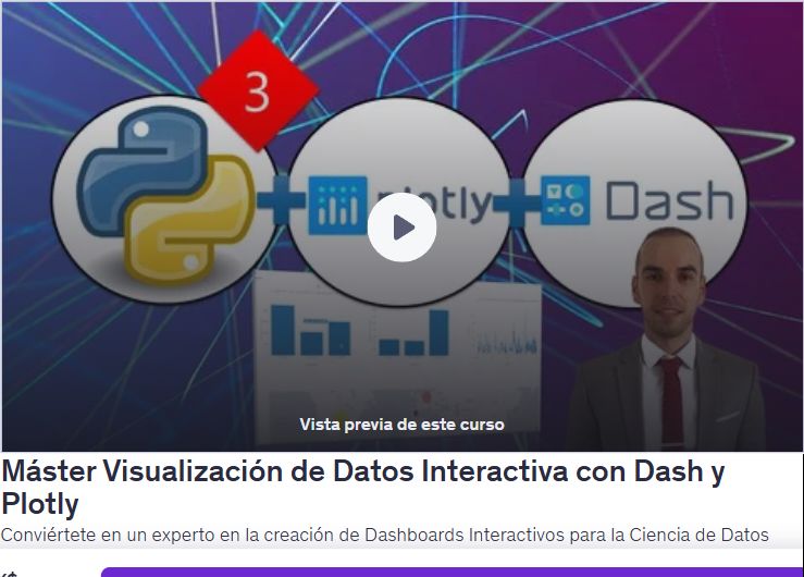 Máster Visualización de Datos Interactiva con Dash y Plotly
