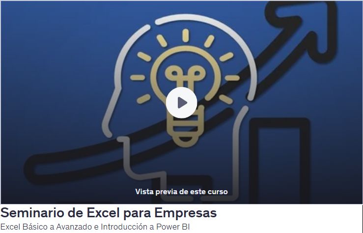 Seminario de Excel para Empresas