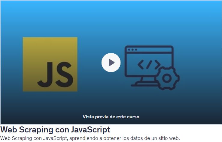 Web Scraping con JavaScript