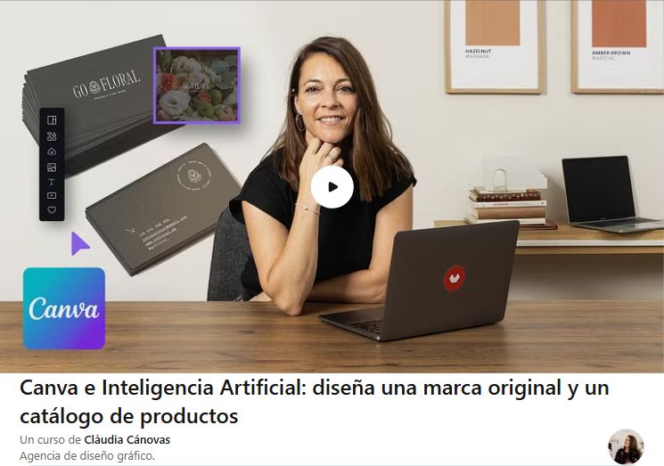 Canva e Inteligencia Artificial: diseña una marca original y un catálogo de productos