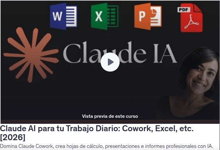 Claude AI para tu Trabajo Diario: Cowork, Excel, etc.