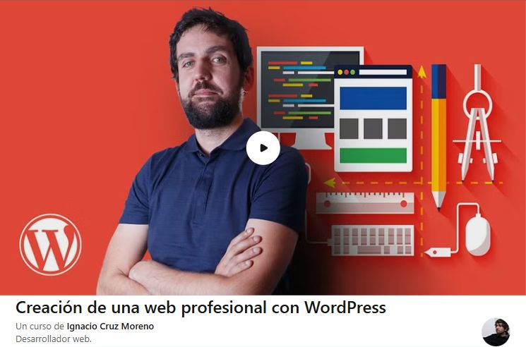 Creación de una web profesional con WordPress