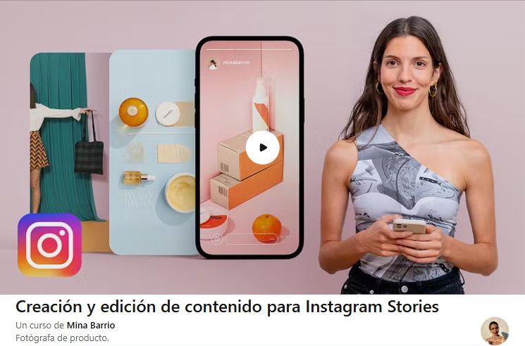 Creación y edición de contenido para Instagram Stories
