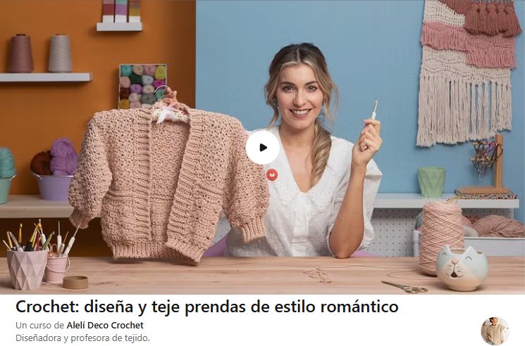 Crochet: diseña y teje prendas de estilo romántico