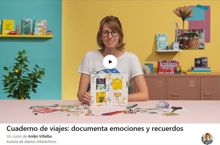 Cuaderno de viajes: documenta emociones y recuerdos