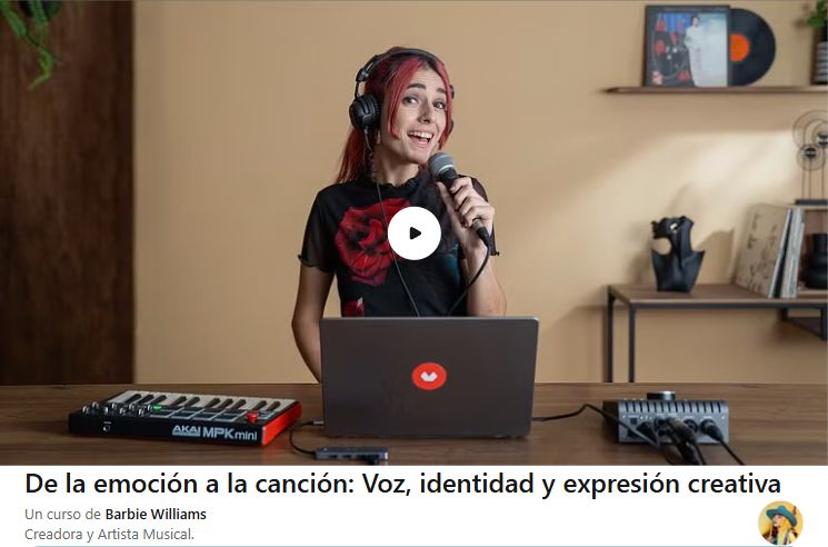De la emoción a la canción: Voz, identidad y expresión creativa