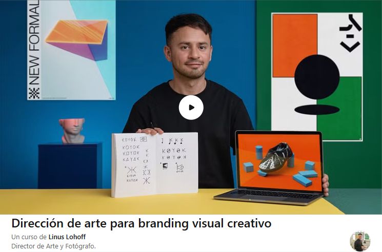 Dirección de arte para branding visual creativo