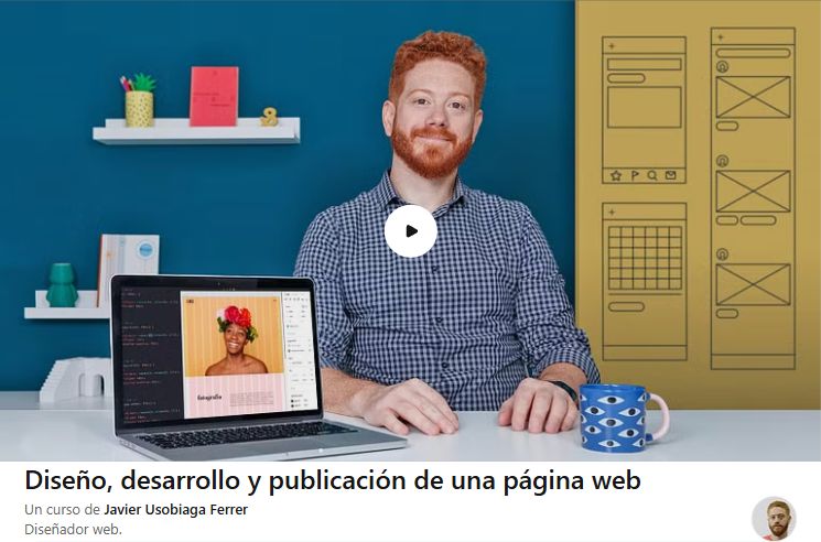 Diseño, desarrollo y publicación de una página web
