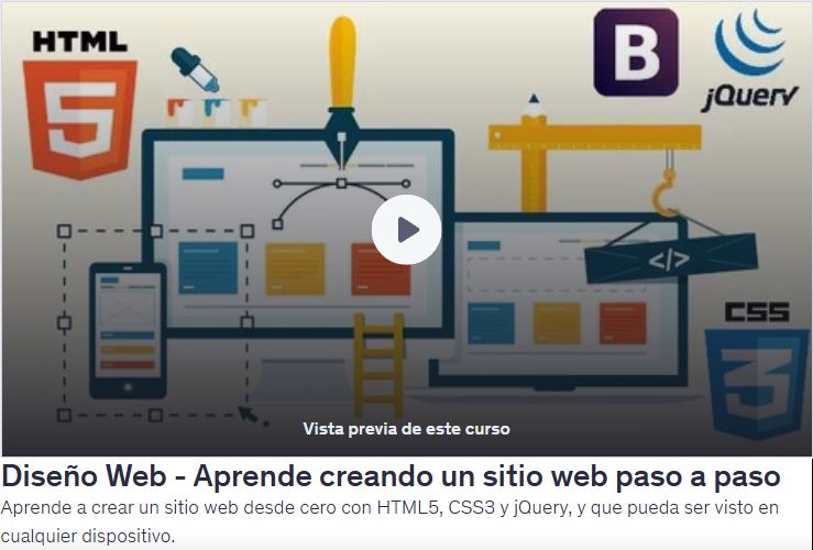 Diseño Web - Aprende creando un sitio web paso a paso