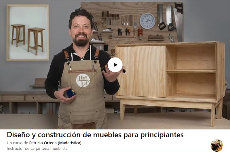 Diseño y construcción de muebles para principiantes