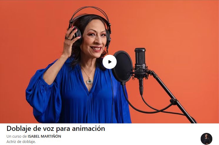 Doblaje de voz para animación
