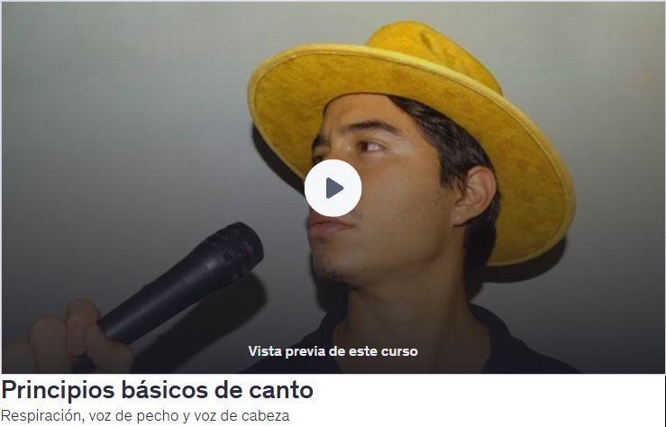 Principios básicos de canto
